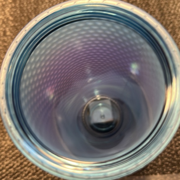 NWT Starbucks Blue Purple Ombré Gradient Tumbler with Straw - Picture 4 of 4